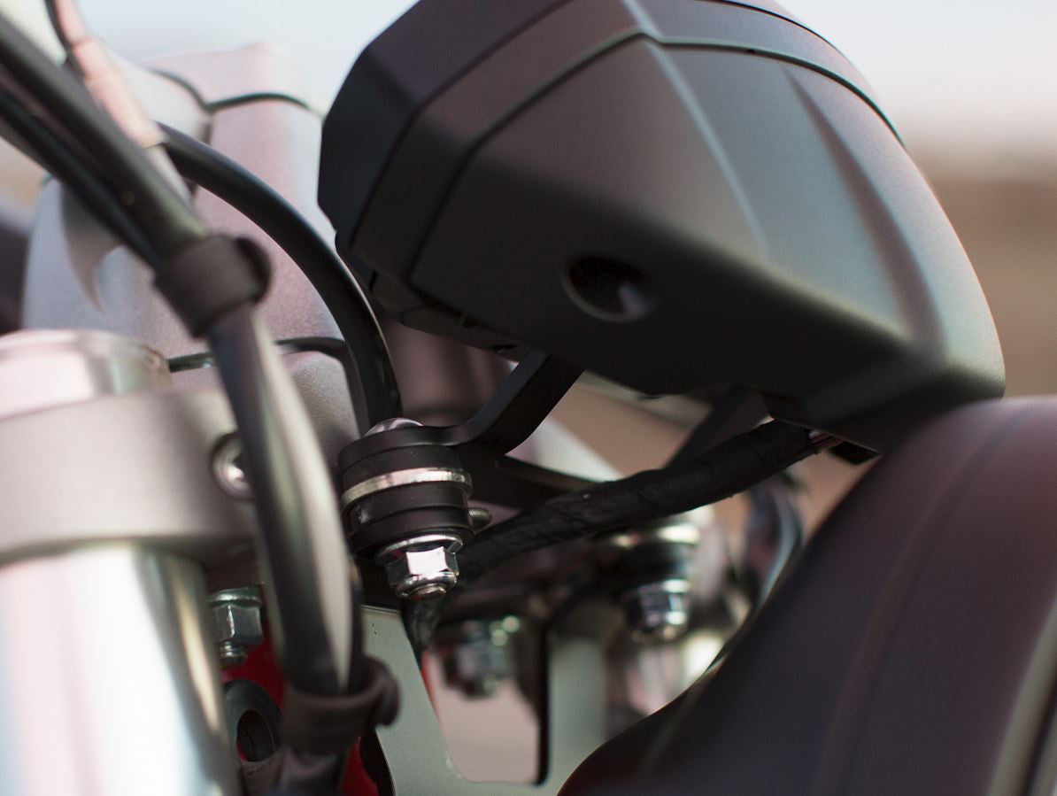 Motodemic LED and Round Halogen Headlight Conversion Kit for the Ducati Monster 1100/796/696