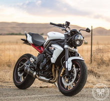Motodemic Single LED and Round Halogen Headlight Conversion Kit for the 2013-2016 Triumph Street Triple