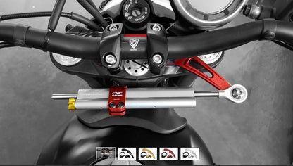 CNC Racing Steering Damper Mount kit for Ducati Scrambler