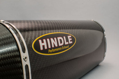 Hindle Exhaust for Aprilia RSV4 (08+) Slipon Adapter with Evolution Carbon Fiber Muffler with Carbon Tip