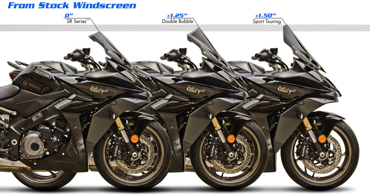 Zero Gravity Racing Windshields for the Suzuki GSX-S1000GT / + (2022+)