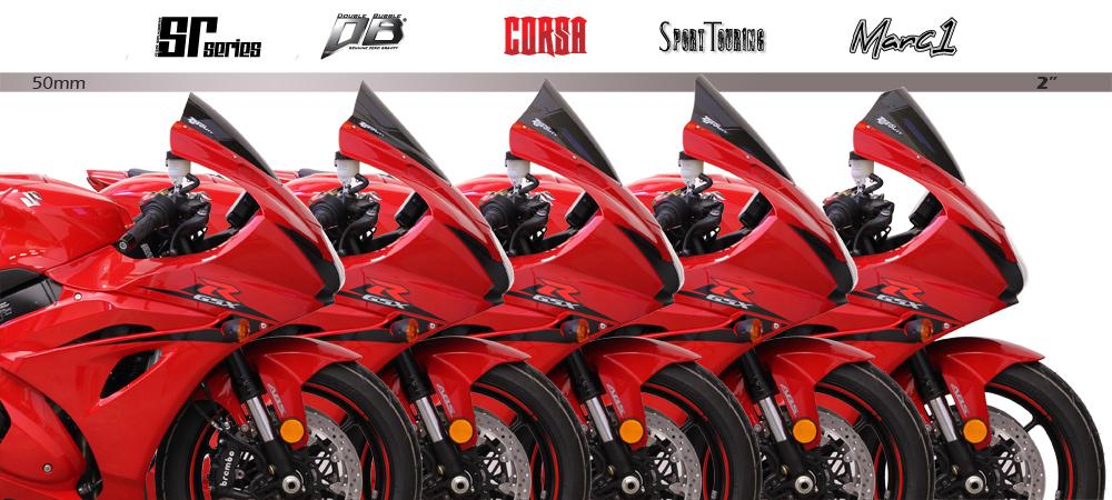 Zero Gravity Racing Windshields for the Suzuki GSX-R1000 (2017+)