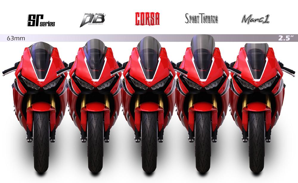 Zero Gravity Racing Windshields for the Honda CBR1000RR (2017+)