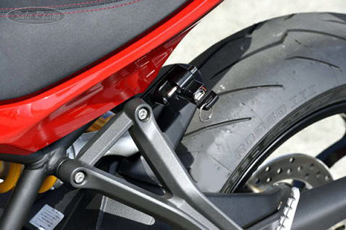 Sato Racing Helmet Lock for Ducati Monster 1200 / S (2017+), 821, (2018+), and Supersport (2017+)