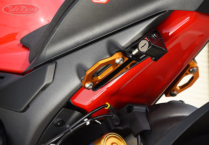 Sato Racing Billet Racing / Tie Down Hook for the Ducati Panigale / Streetfighter V4 / S / Speciale / R