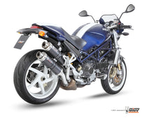 MIVV 2 Slip-on, GP Carbon, Standard Exhaust For Ducati Monster S4R 03-05, Monster S2R 800 05-07, Monster S2R 1000 06-07