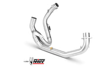 MIVV No-kat pipe. Exhaust For Ducati Hypermotard 1100 Evo 2010-2012