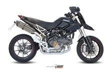 MIVV Slip-on, Suono Stainless Steel, Standard Exhaust For Ducati Hypermotard 1100 07-09, Hypermotard 1100 Evo 10-12
