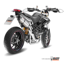 MIVV Slip-on, Suono Stainless Steel, Standard Exhaust For Ducati Hypermotard 1100 07-09, Hypermotard 1100 Evo 10-12