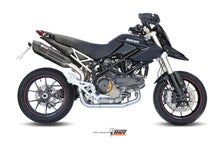 MIVV Slip-on, Suono Black, Standard Exhaust For Ducati Hypermotard 1100 07-09, Hypermotard 1100 Evo 10-12
