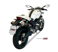 MIVV 2 Slip-on, GP Carbon, Standard Exhaust For Ducati Monster 696 2008-2014