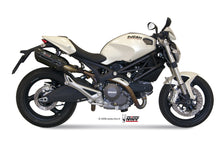 MIVV 2 Slip-on, Suono Black, Standard Exhaust For Ducati Monster 696 2008-2014