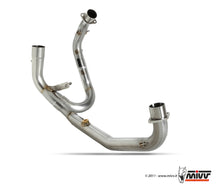 MIVV No-kat pipe Exhaust For Ducati Hypermotard 796 2010-2012