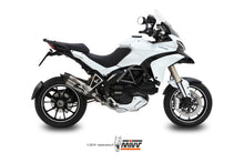 MIVV Slip-on, Suono Stainless Steel, Standard Exhaust For Ducati Multistrada 1200 2010-2014