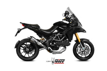 MIVV Slip-on, Delta Race Stainless Steel, Standard Exhaust For Ducati Multistrada 1200 2010-2014