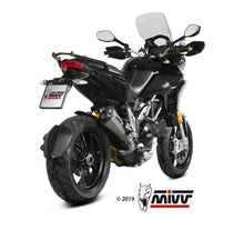 MIVV Slip-on, Delta Race Stainless Steel, Standard Exhaust For Ducati Multistrada 1200 2010-2014