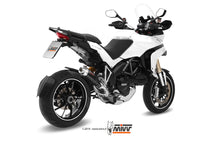 MIVV Slip-on, GP Black, Standard Exhaust For Ducati Multistrada 1200 2010-2014