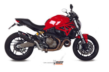 MIVV Slip-on, Suono Black, Standard Exhaust For Ducati Monster 821 2014-2017