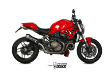 MIVV Slip-on, Delta Race Black, Standard Exhaust For Ducati Monster 1200 / S 2014-2016
