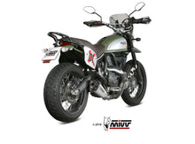 MIVV Slip-on, Delta Race Stainless Steel, Standard Exhaust For Ducati Scrambler 800 2015-2020