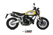 MIVV 2 Slip-on, GPpro Black, Standard Exhaust For Ducati Scrambler 1100 2018-2020