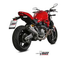 MIVV Slip-on, Delta Race Stainless Steel, Standard Exhaust For Ducati Monster 821 18-20, Monster 1200 17-21