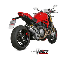 MIVV Slip-on, MK3 Stainless Steel, Standard Exhaust For Ducati Monster 821 18-20, Monster 1200 17-21