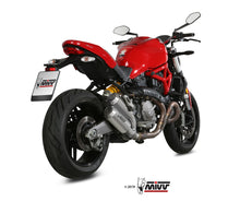 MIVV 2 Slip-on, MK3 Stainless Steel, Standard Exhaust For Ducati Monster 821 18-20, Monster 1200 17-21