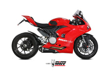 MIVV 2 Slip-on, Delta Race Black, Standard Exhaust For Ducati Panigale V2 2020-2021