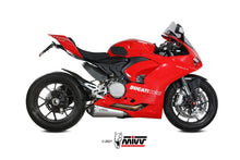 MIVV 2 Slip-on, Delta Race Stainless Steel, Standard Exhaust For Ducati Panigale V2 2020-2021