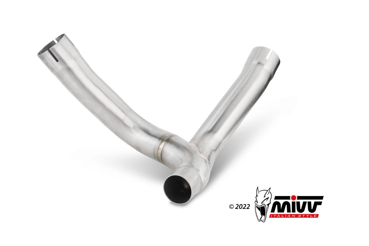 MIVV Cat delete Exhaust Midpipe For Ducati Monster 937 / DesertX