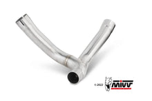 MIVV Cat delete Exhaust Midpipe For Ducati Monster 937 / DesertX