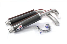 Termignoni Carbon Fiber Slip-ons (45mm dia) for Ducati 998 / 996 / 916 / 748 - (Formally Ducati Performance 96103402B)