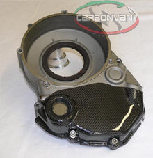 CARBONVANI - DUCATI 848 / 1098 & 1198 CARBON FIBER ENGINE GUARDS LH/RH WITH ATTACHMENT HOOKS (2007-13)