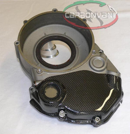 CARBONVANI - DUCATI 848 / 1098 & 1198 CARBON FIBER ENGINE GUARDS LH/RH WITH ATTACHMENT HOOKS (2007-13)