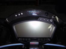 CARBONVANI - DUCATI 848 / 1098 & 1198 CARBON FIBER INSTRUMENT COVER FOR TC DASH (2007-13)