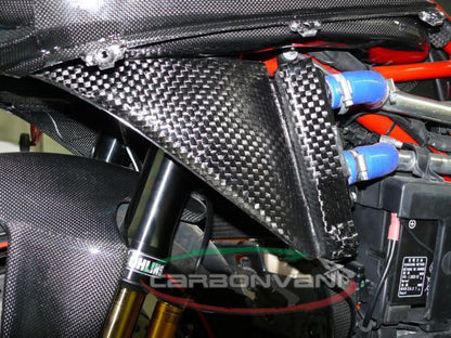 CARBONVANI - DUCATI 848 / 1098 & 1198 CARBON FIBER SBK HEADLIGHT FAIRING BOTTOM (2007-13)