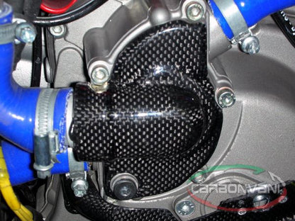 CARBONVANI - DUCATI 848 / 1098 & 1198 CARBON FIBER WATER PUMP PROTECTION (2007-13)