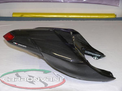 CARBONVANI - DUCATI 848 / 1098 & 1198 CARBON FIBER SBK SEAT TAIL - ROAD VERSION (2007-13)