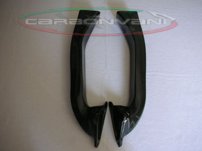 CARBONVANI - DUCATI 848 / 1098 & 1198 CARBON FIBRE SBK AIR DUCTS (2007-13)