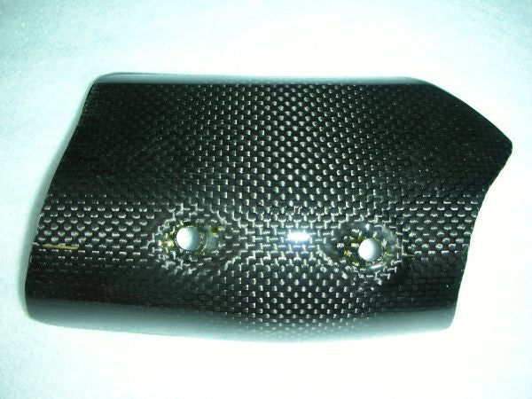 CARBONVANI - DUCATI 848 / 1098 & 1198 CARBON FIBER EXHAUST COLLECTOR GUARD (2007-13)