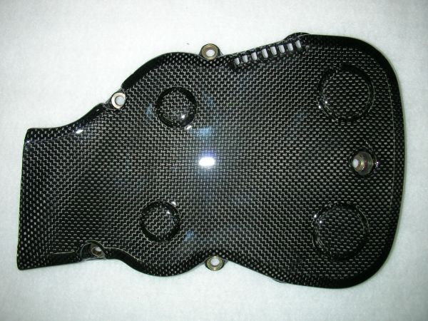 CARBONVANI - DUCATI 848 / 1098 & 1198 CARBON FIBER ENGINE BELT COVER (2007-13)