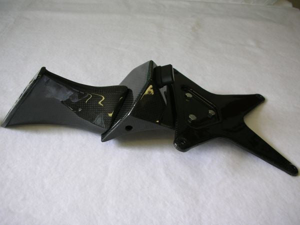 CARBONVANI - DUCATI 848 / 1098 & 1198 CARBON FIBRE LICENCE PLATE HOLDER (LIGHTS NOT INCLUDED) (2007-13)