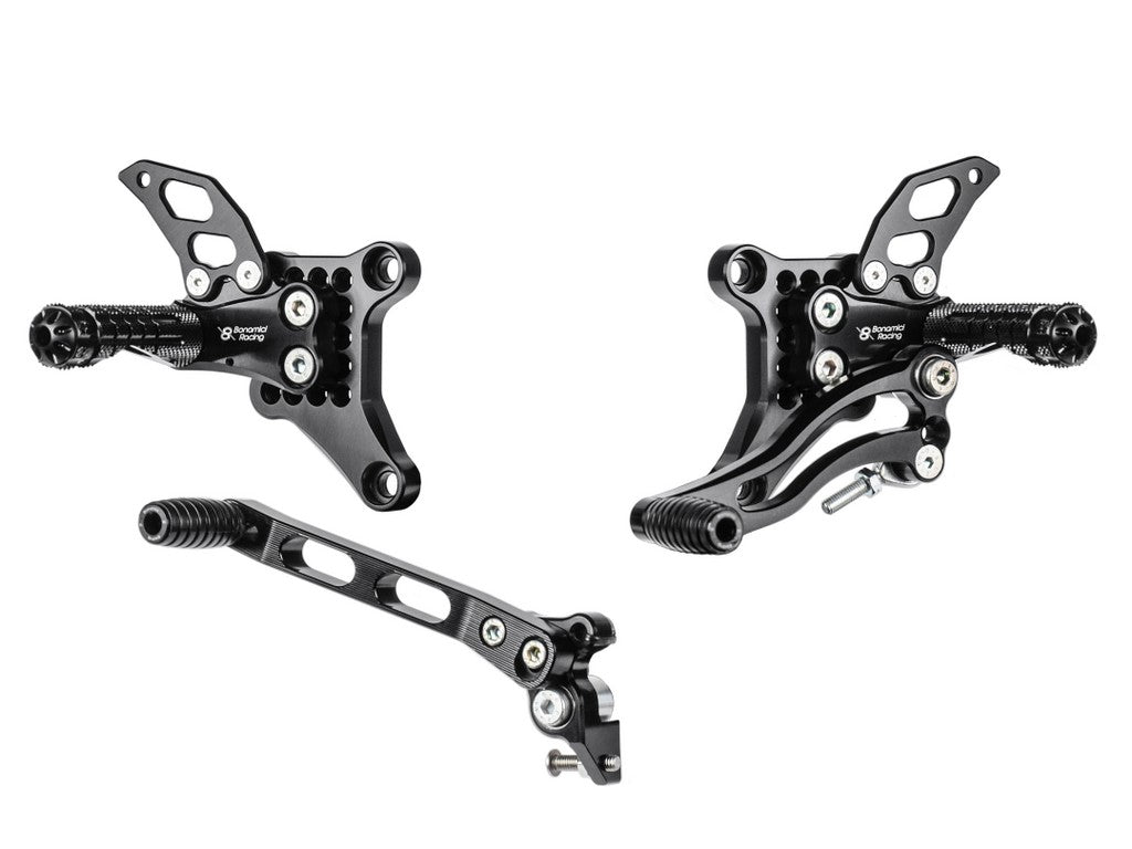 Bonamici Racing Aluminium Rearsets for the Ducati 848/1098/1198 2007-2011
