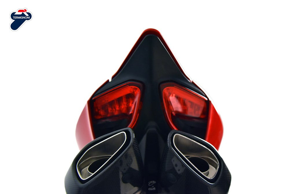 Termignoni High Mount Dual Muffler 2-1-2 'FORCE' Full Exhaust for DUCATI 1199 / 1299 PANIGALE