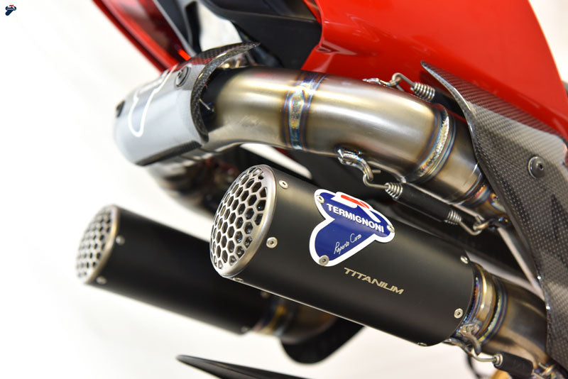 Termignoni High Mount Reparto Corse GR WSBK Replica Exhaust for Ducati Panigale V4 / S / R / Superleggera