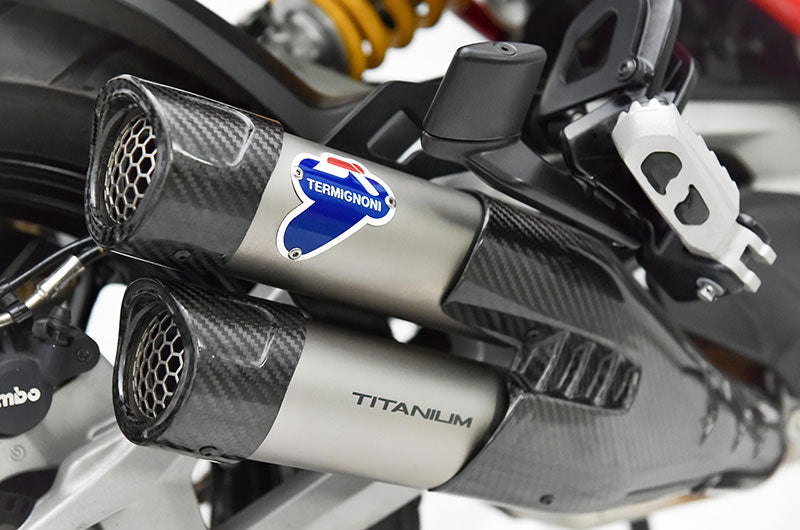 Termignoni Titanium Slip-on Exhaust for Ducati Multistrada V4