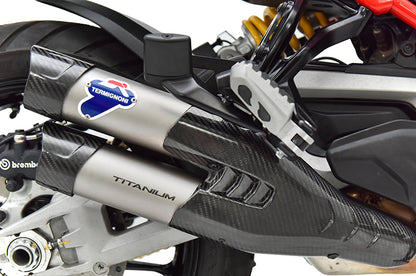 Termignoni Titanium Slip-on Exhaust for Ducati Multistrada V4