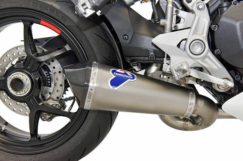 Termignoni Titanium 'SCREAM' Slip-on Exhaust for Ducati Supersport 950 (2021+)- NOT US BIKES!!! - D21409440ITC