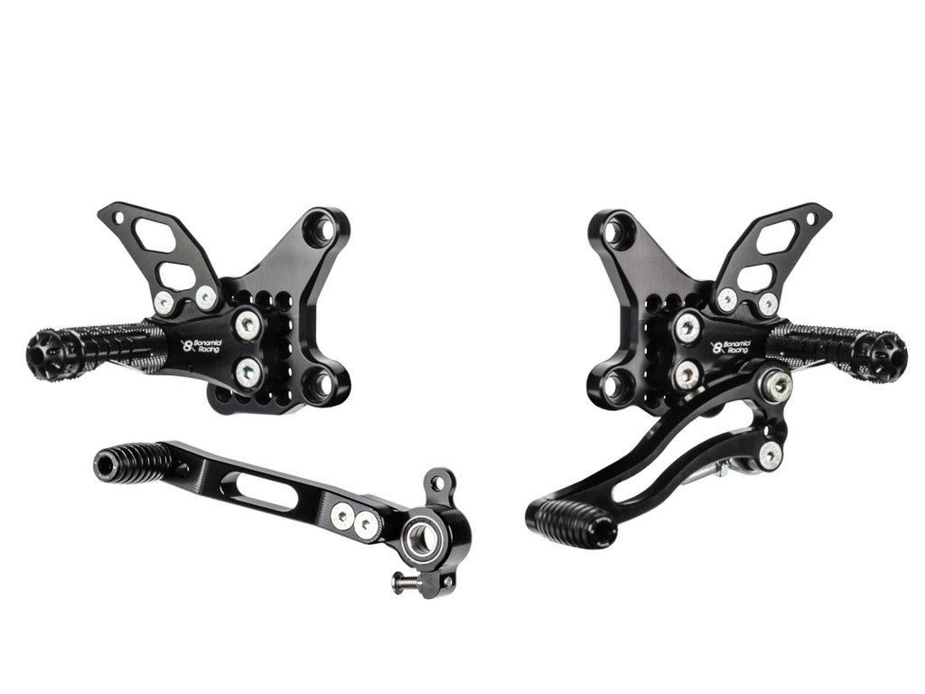Bonamici Racing Aluminium Rearsets for the Ducati 748/916/996/998 1994-2014